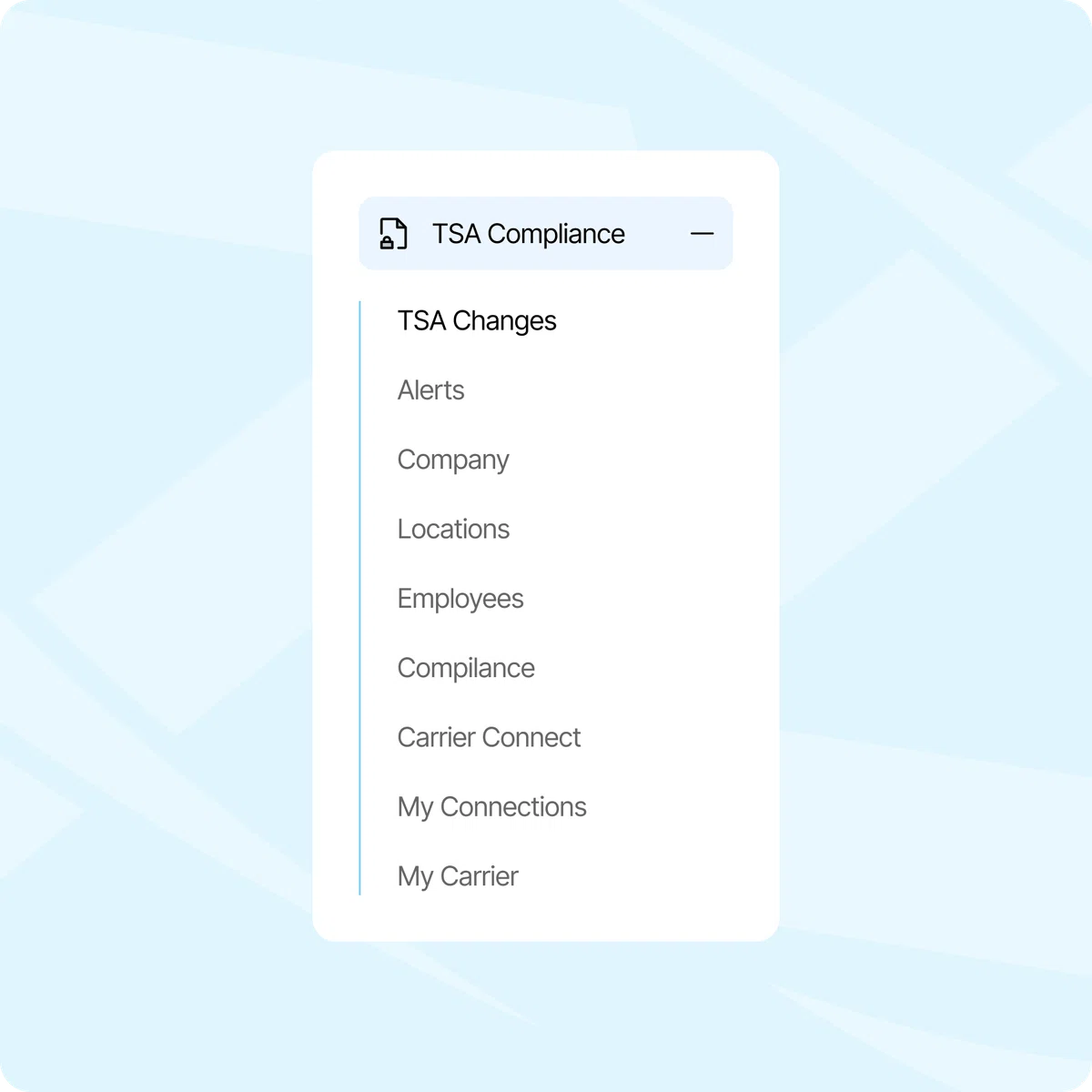 TSA Compliance Gateway